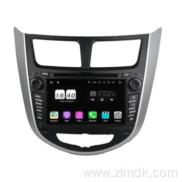 Android 8.1 car radio for Verna /Accent /Solaris 2011-2012